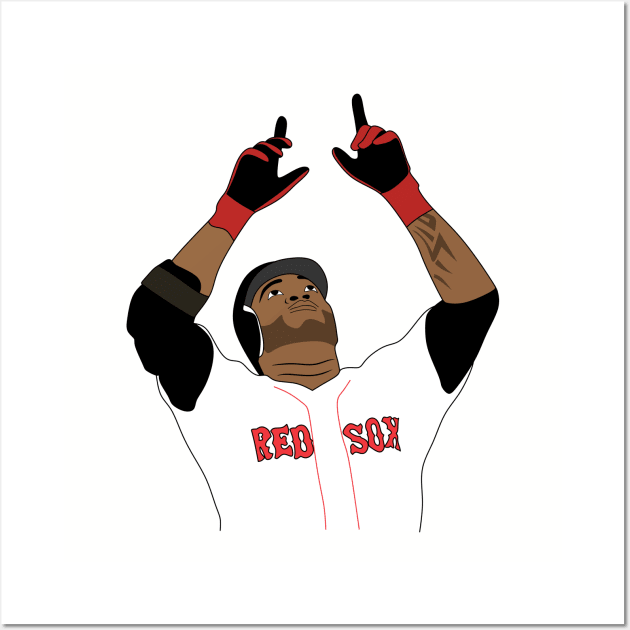 Ortiz the big papi Wall Art by rsclvisual